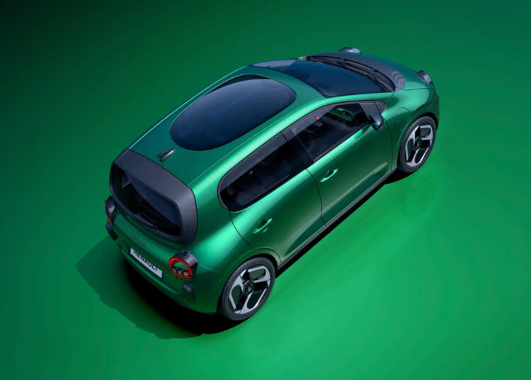 Renault Twingo E-Tech teto de abrir Twingobay